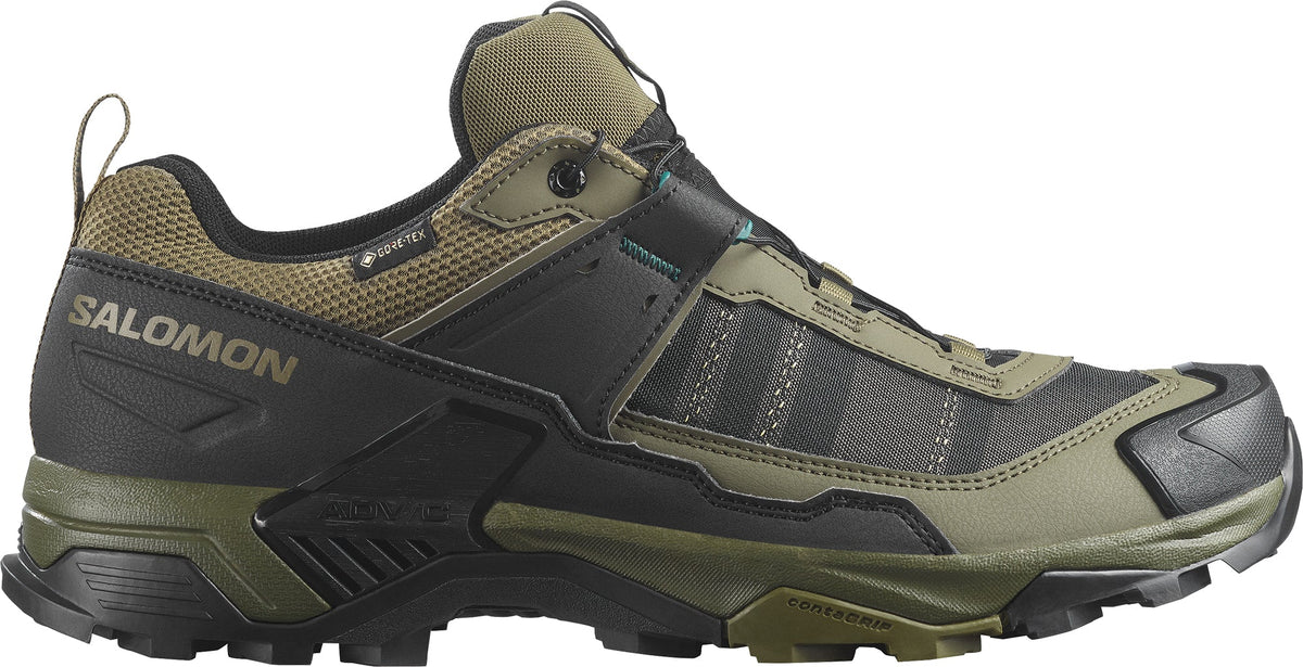 Salomon X Ultra 5 GORE-TEX Men's Walking Shoes - Green - View 1