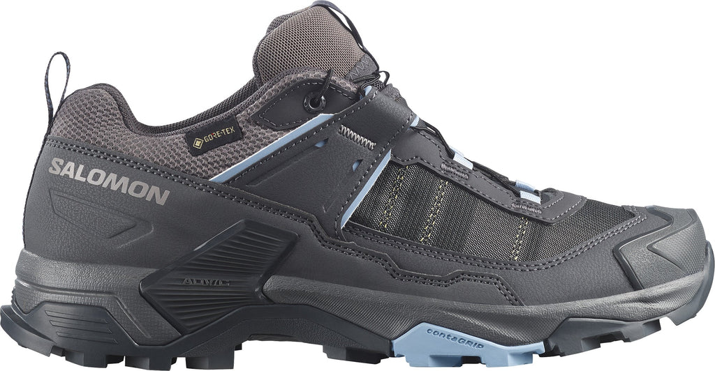 Salomon X Ultra 5 GORE-TEX Women's Walking Shoes - Grey - View 1