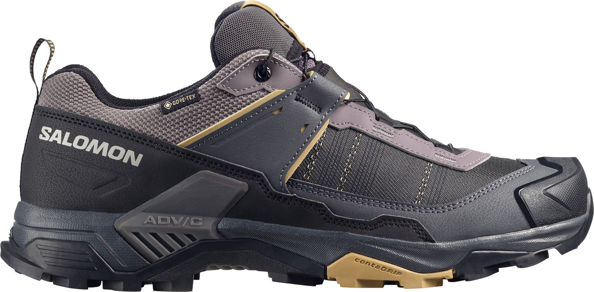Salomon X Ultra 5 GORE-TEX Men's Walking Shoes - Grey - View 1