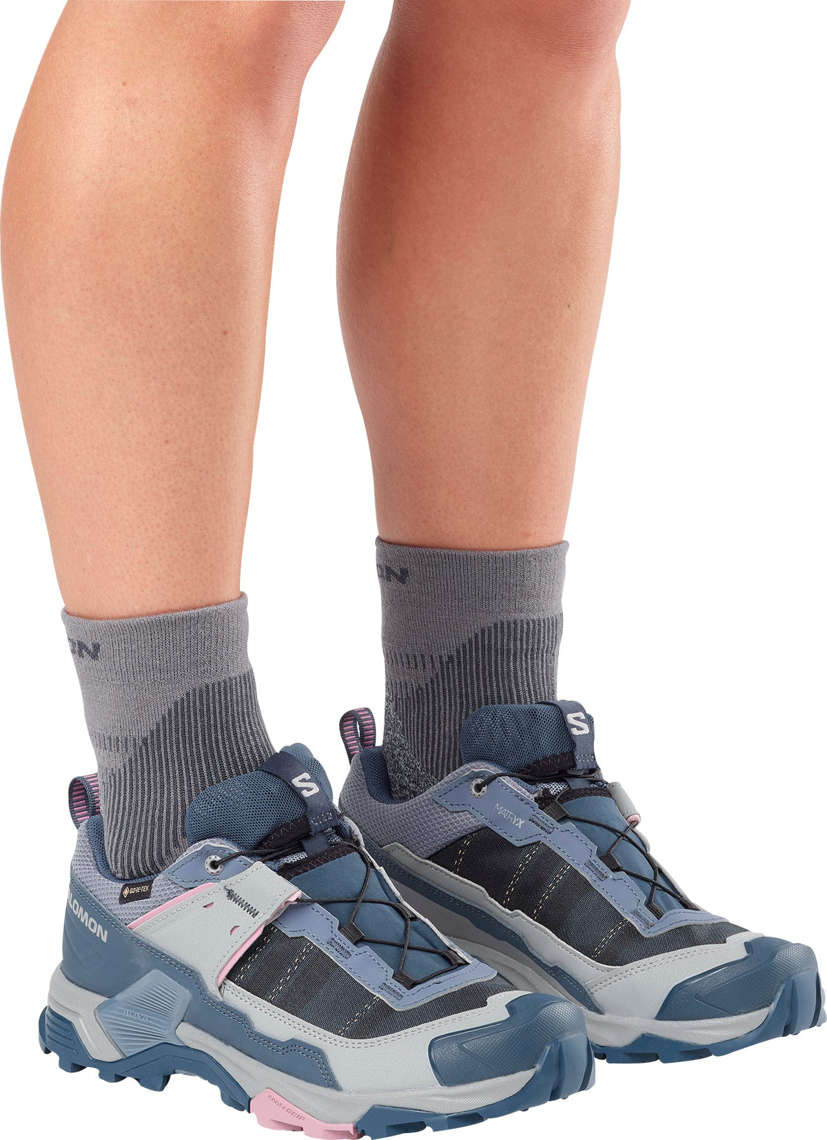 Salomon X Ultra 5 GORE-TEX Women's Walking Shoes - Blue - View 7