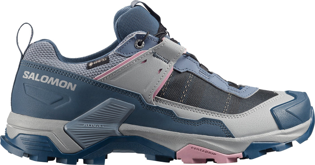 Salomon X Ultra 5 GORE-TEX Women's Walking Shoes - Blue - View 1