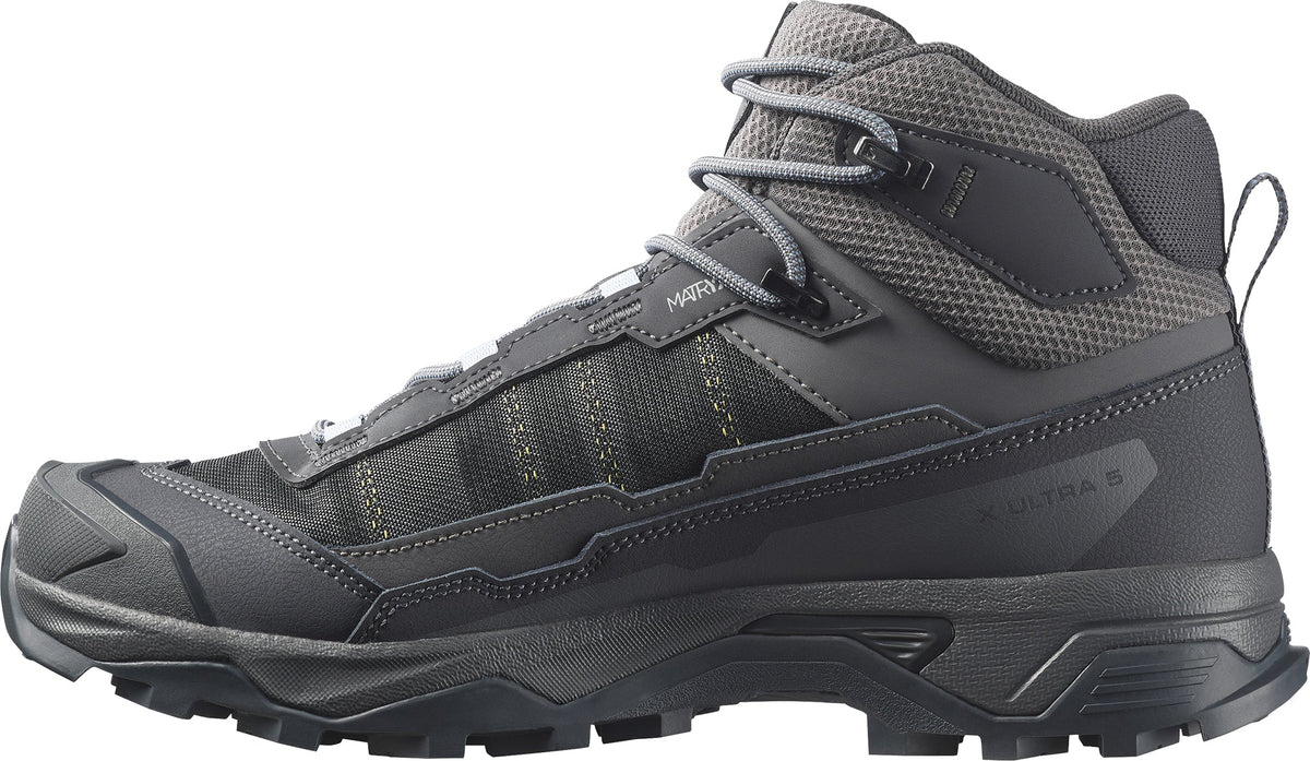 Salomon X Ultra 5 Mid GORE-TEX Women's Walking Boots - Grey - View 3