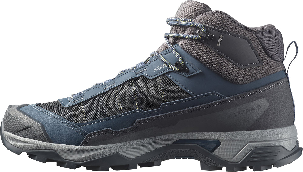 Salomon X Ultra 5 Mid GORE-TEX Men's Walking Boots - Blue - View 3