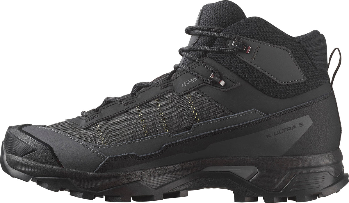 Salomon X Ultra 5 Mid GORE-TEX Men's Walking Boots - Black - View 3