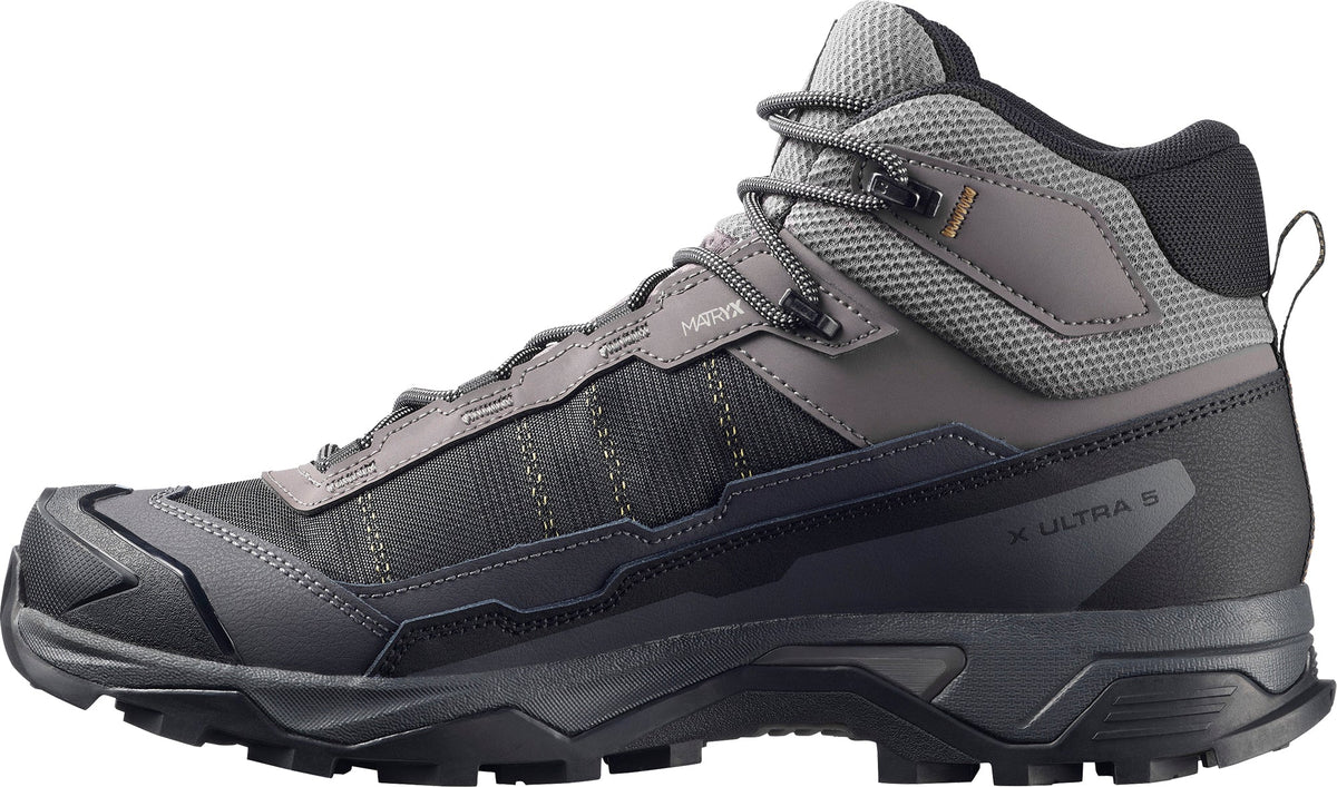 Salomon X Ultra 5 Mid GORE-TEX Men's Walking Boots - Grey - View 3