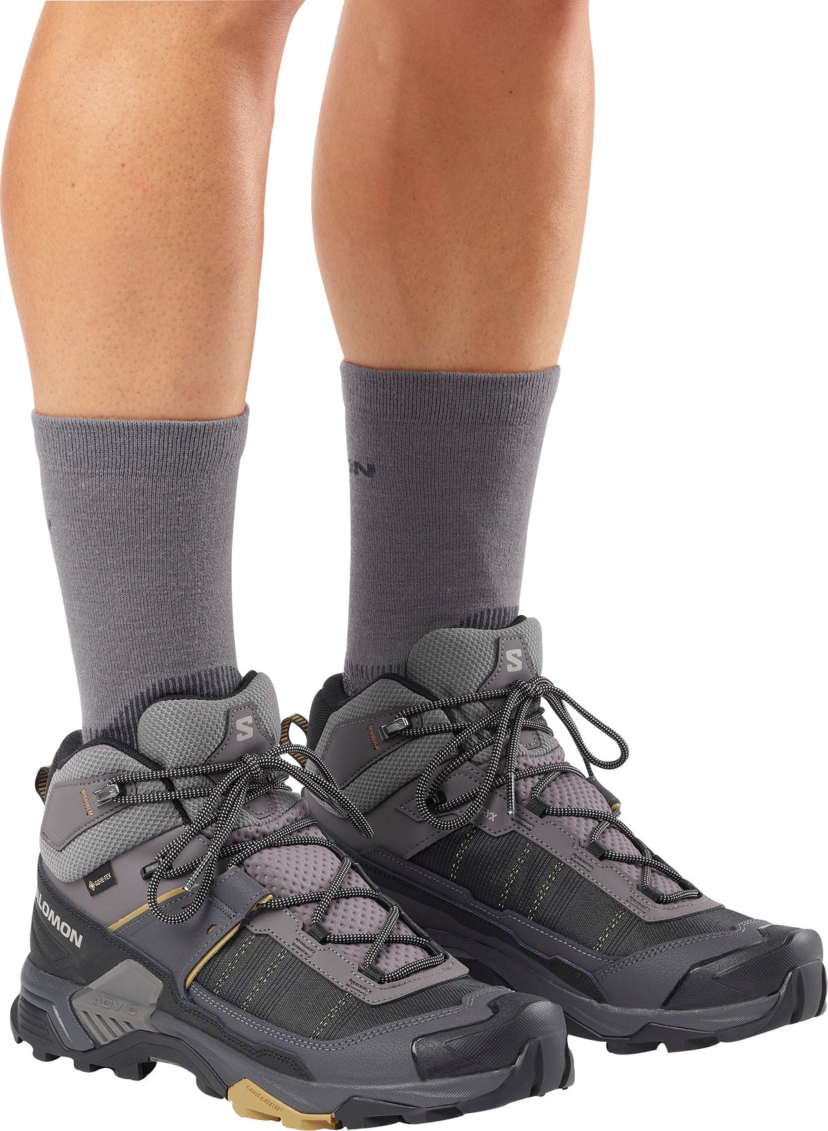 Salomon X Ultra 5 Mid GORE-TEX Men's Walking Boots - Grey - View 7