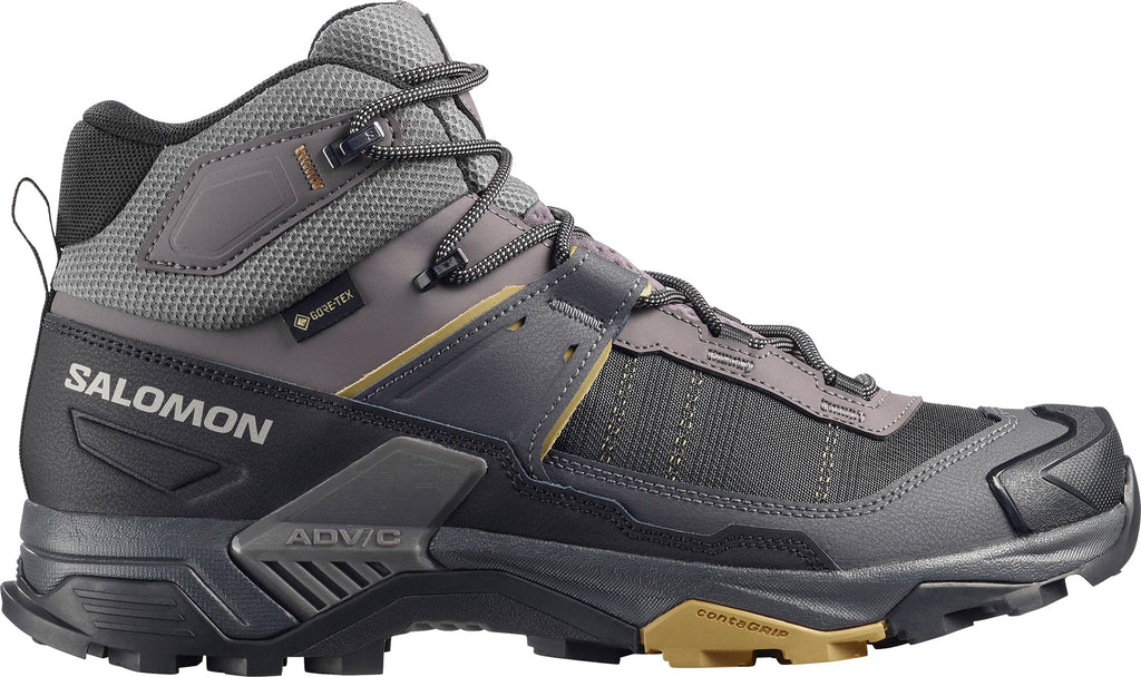 Salomon X Ultra 5 Mid GORE-TEX Men's Walking Boots - Grey - View 1
