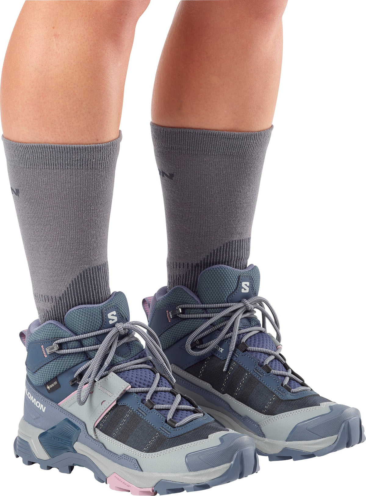Salomon X Ultra 5 Mid GORE-TEX Women's Walking Boots - Blue - View 7