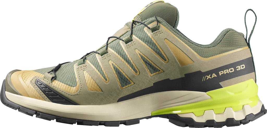 Salomon XA Pro 3D V9 GORE-TEX Men's Trail Running Shoes - Green - View 3