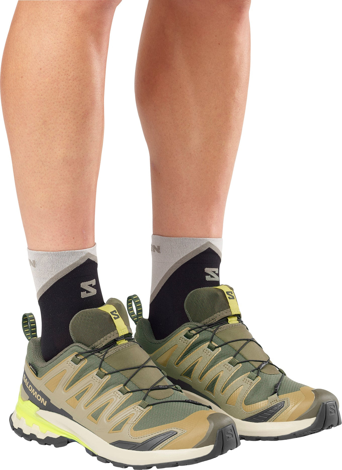 Salomon XA Pro 3D V9 GORE-TEX Men's Trail Running Shoes - Green - View 7