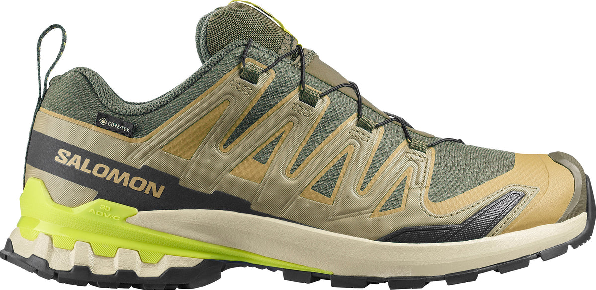 Salomon XA Pro 3D V9 GORE-TEX Men's Trail Running Shoes - Green - View 1