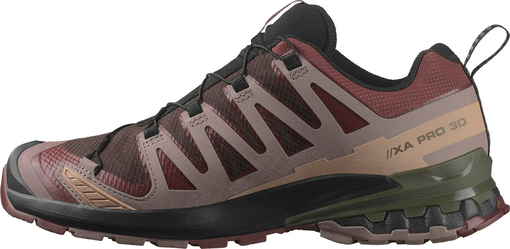 Salomon XA Pro 3D V9 GORE-TEX Men's Trail Running Shoes - Brown - View 3