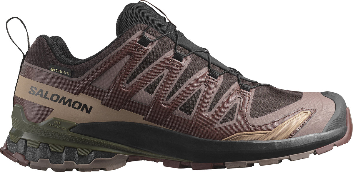 Salomon XA Pro 3D V9 GORE-TEX Men's Trail Running Shoes - Brown - View 1