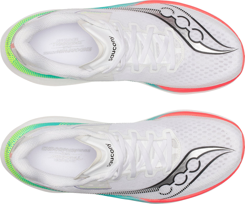 Saucony Endorphin Azura Men's Running Shoes - White - View 4