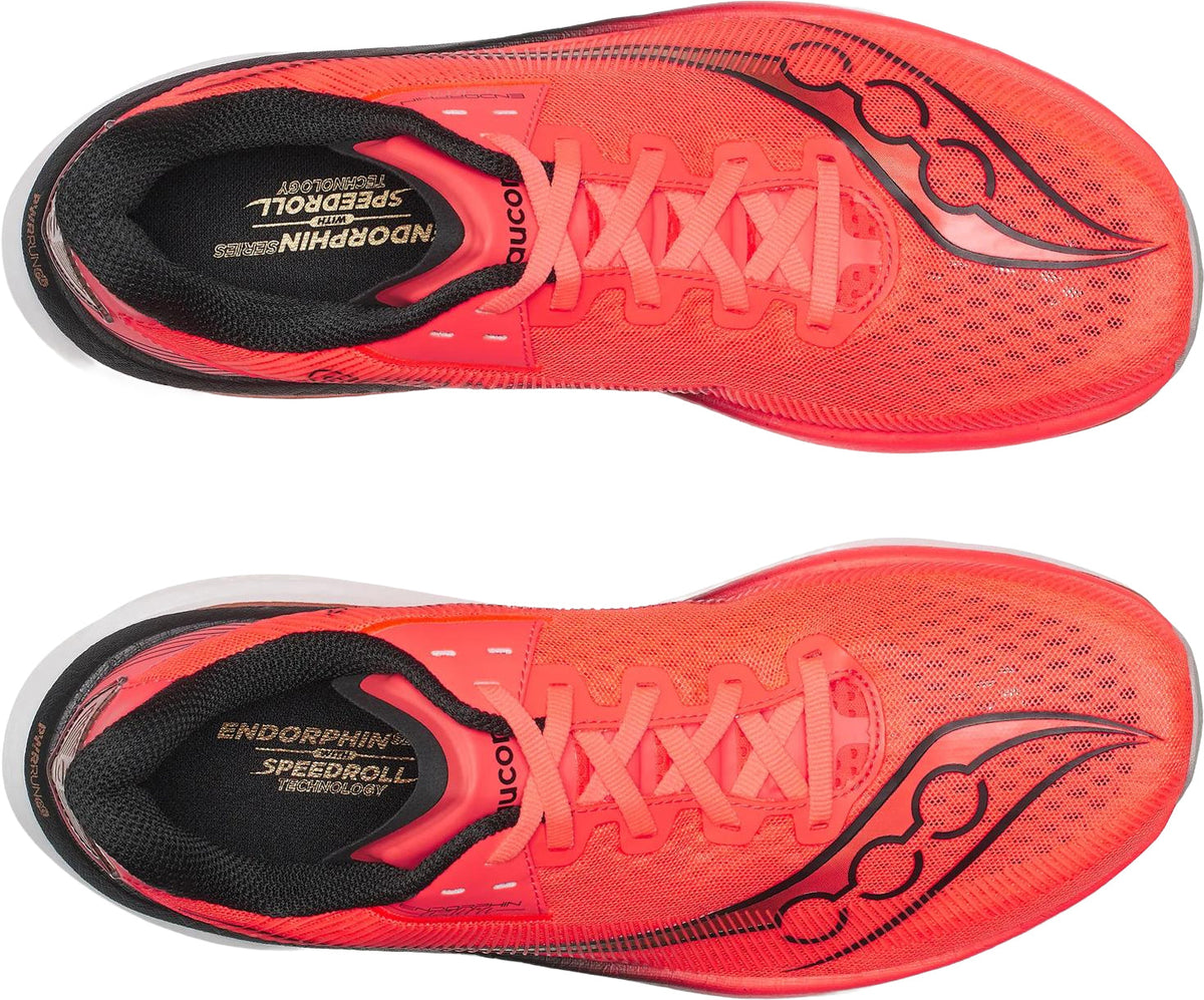 Saucony Endorphin Azura Men's Running Shoes - Red - View 4