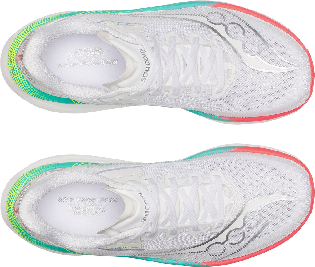 Saucony Endorphin Azura Women's Running Shoes - White - View 4