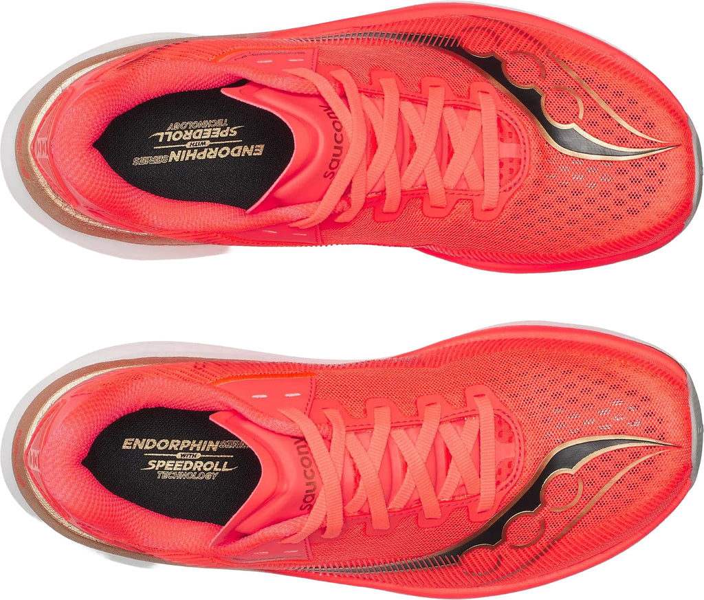 Saucony Endorphin Azura Women's Running Shoes - Red - View 4