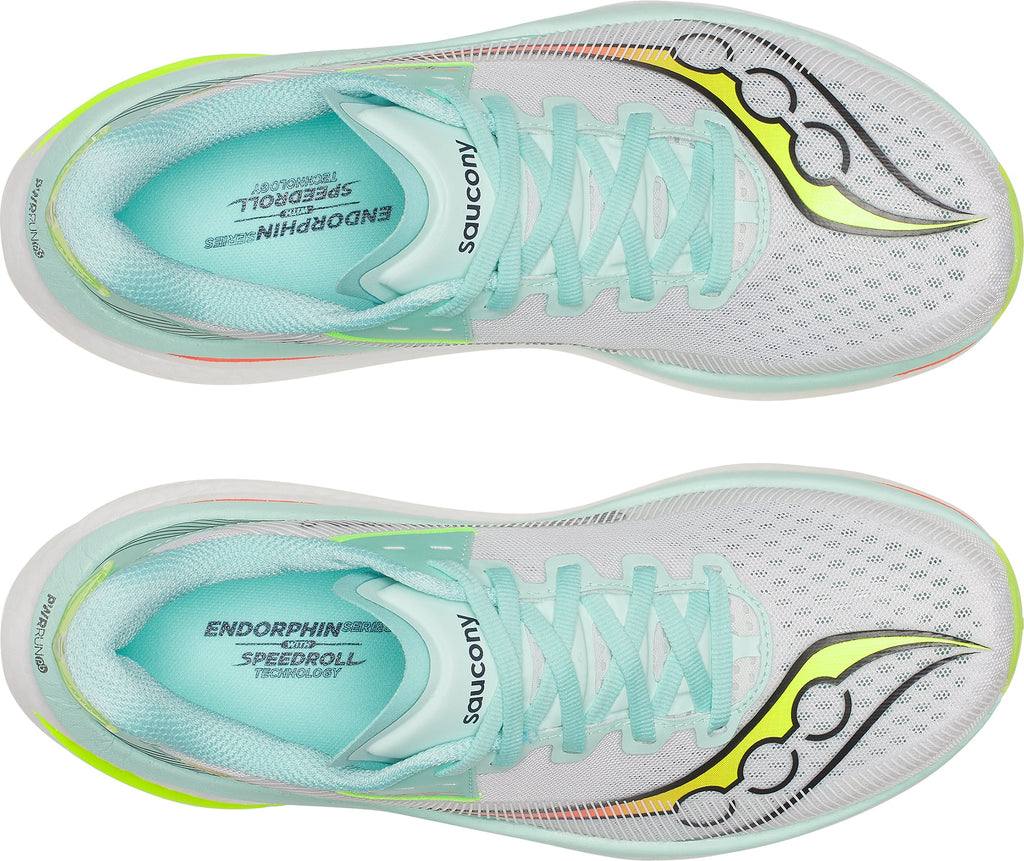Saucony Endorphin Azura Women's Running Shoes - White - View 4