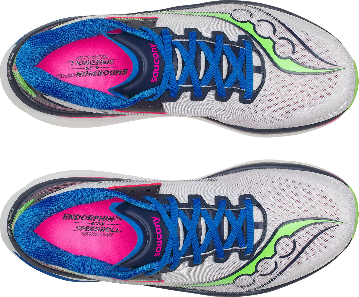 Saucony Endorphin Azura Men's Running Shoes - White - View 4