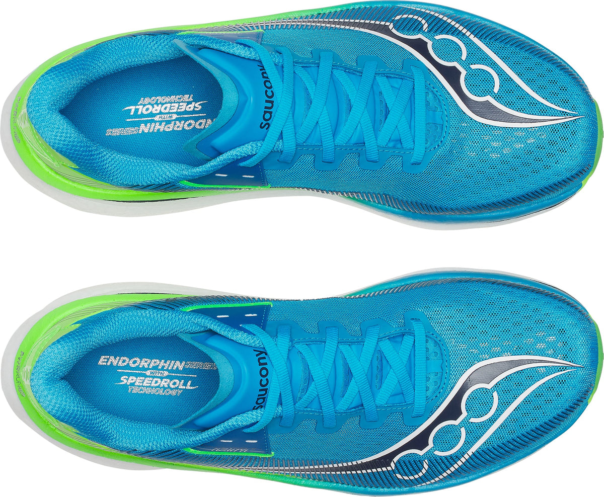 Saucony Endorphin Azura Men's Running Shoes - Blue - View 4