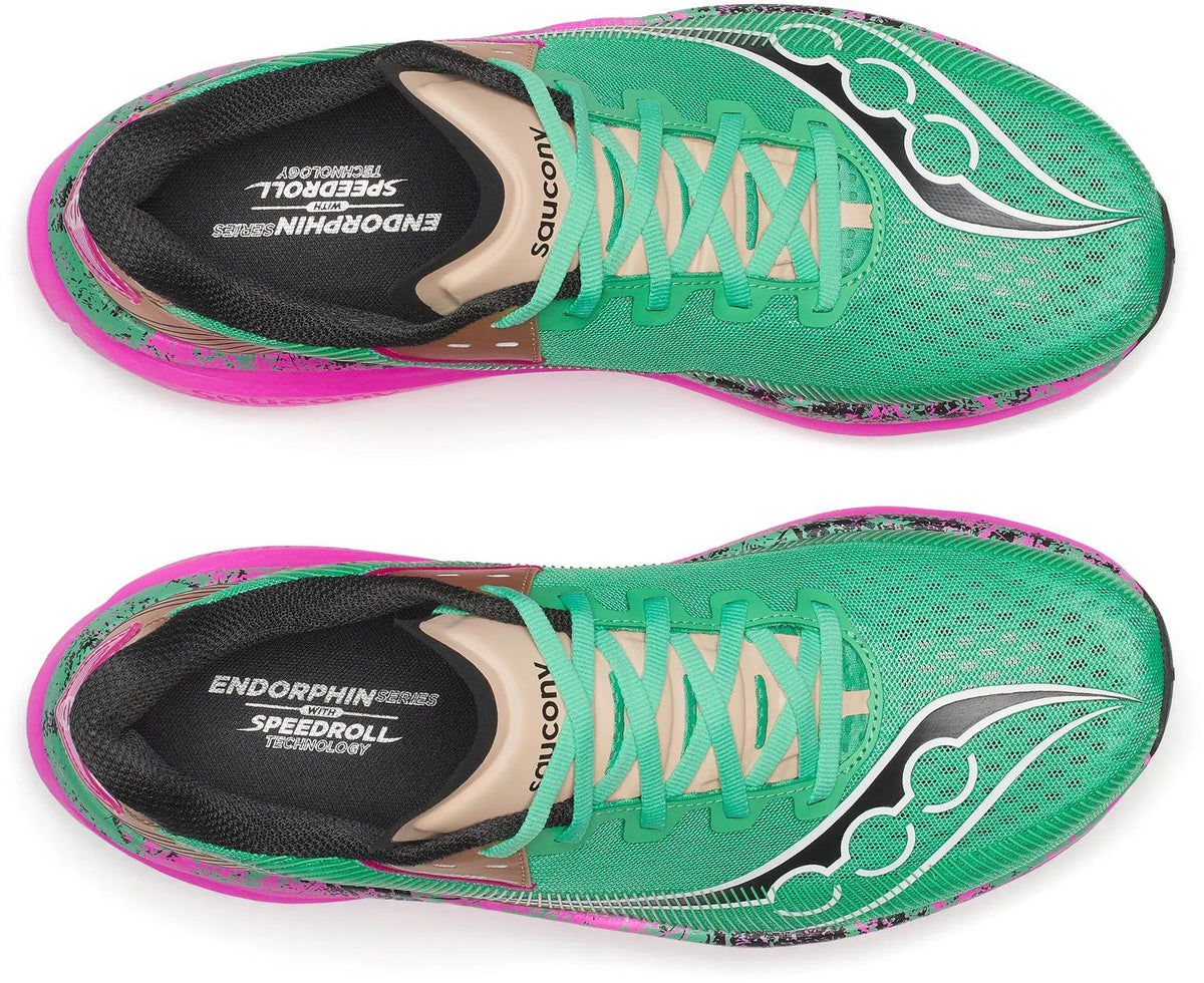 Saucony Endorphin Azura Men's Running Shoes - Green - View 4