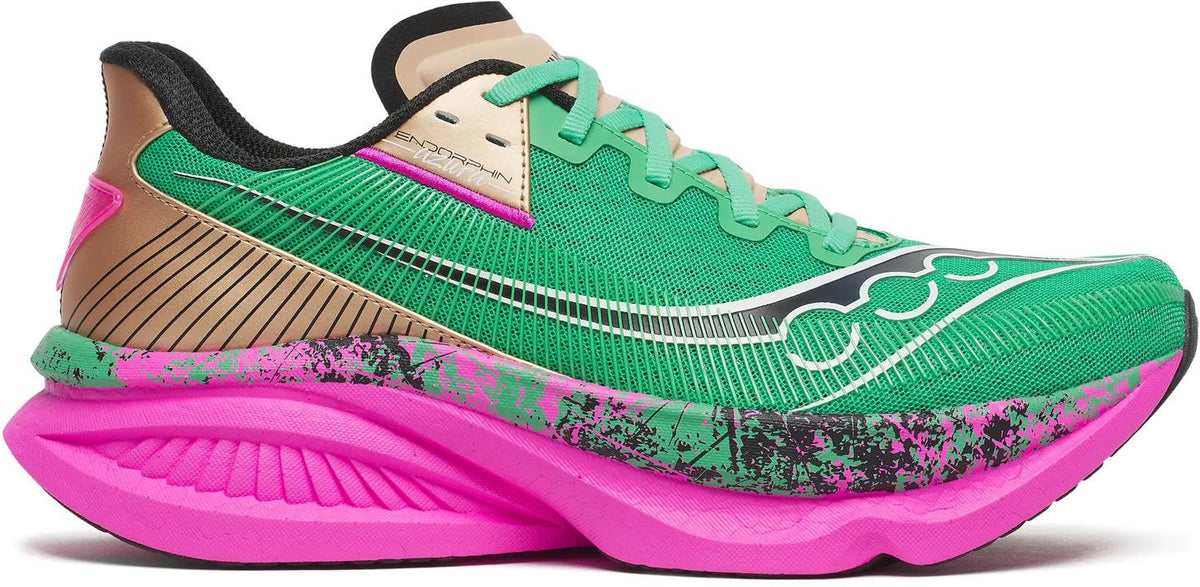 Saucony Endorphin Azura Men's Running Shoes - Green - View 1
