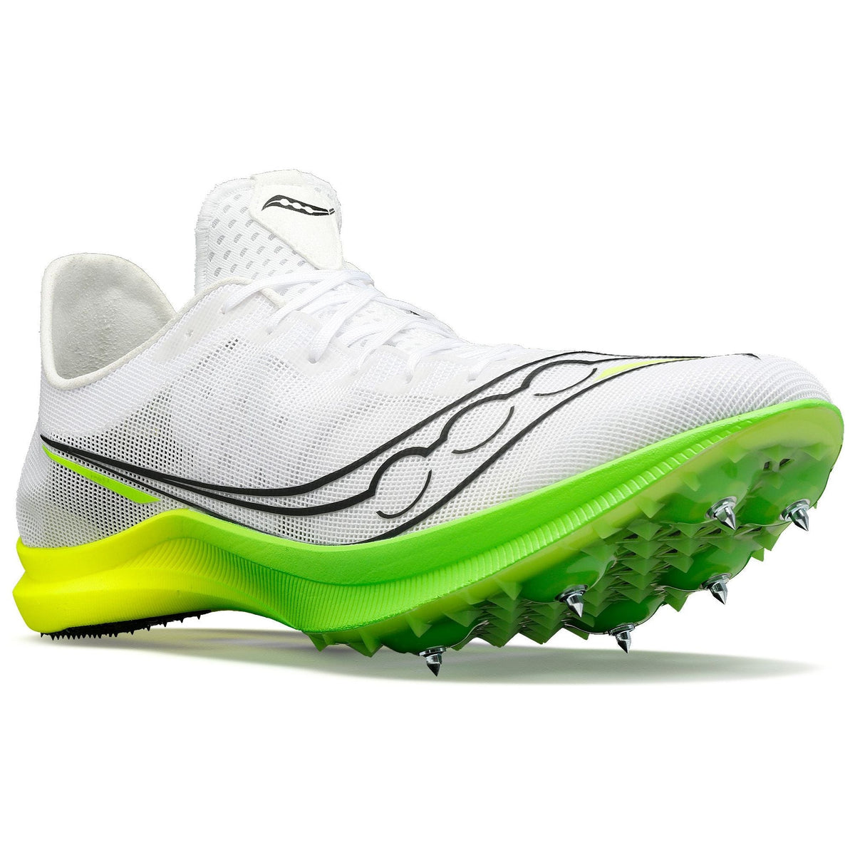 Saucony Endorphin Cheetah Men's Running Spikes - White - View 5