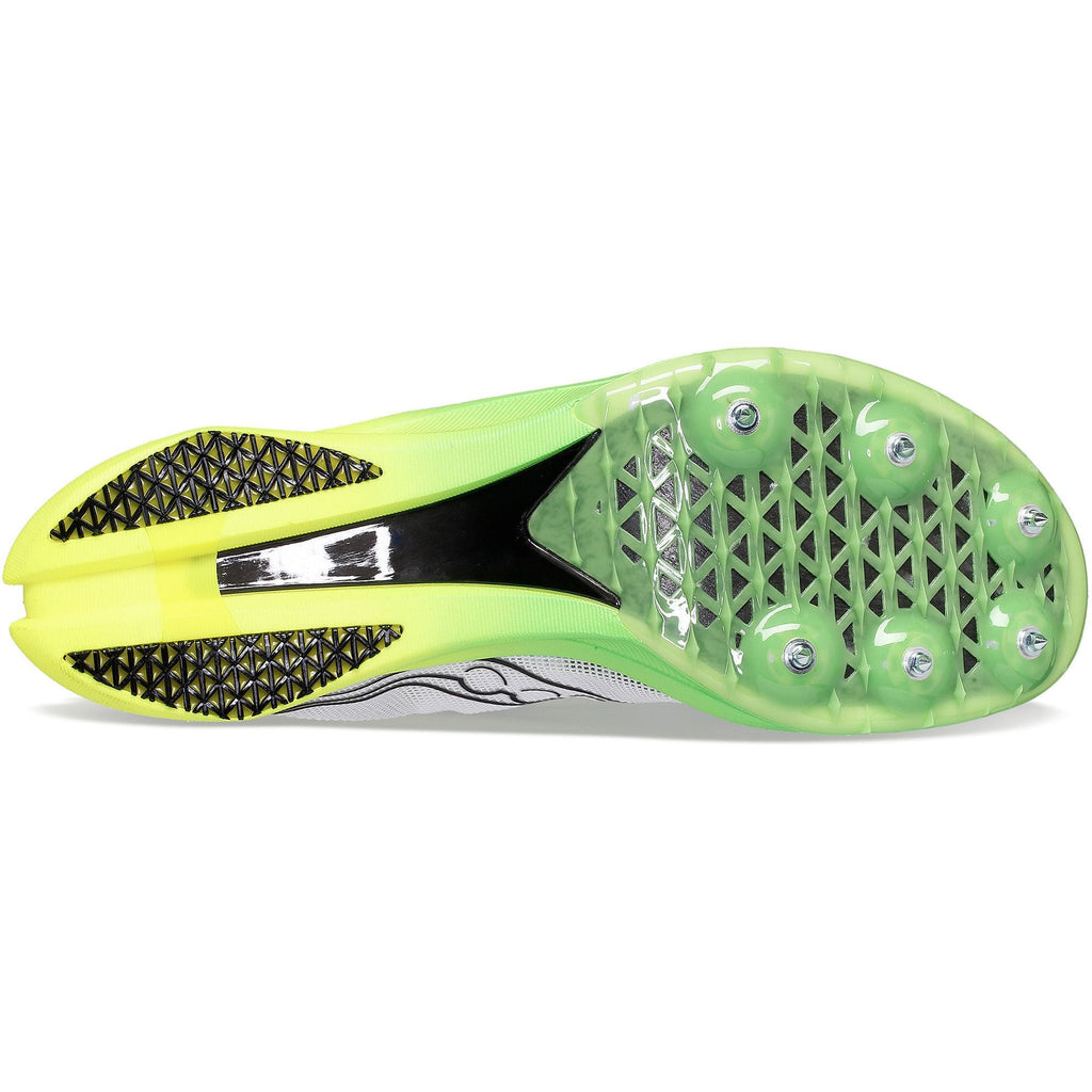 Saucony Endorphin Cheetah Men's Running Spikes - White - View 2