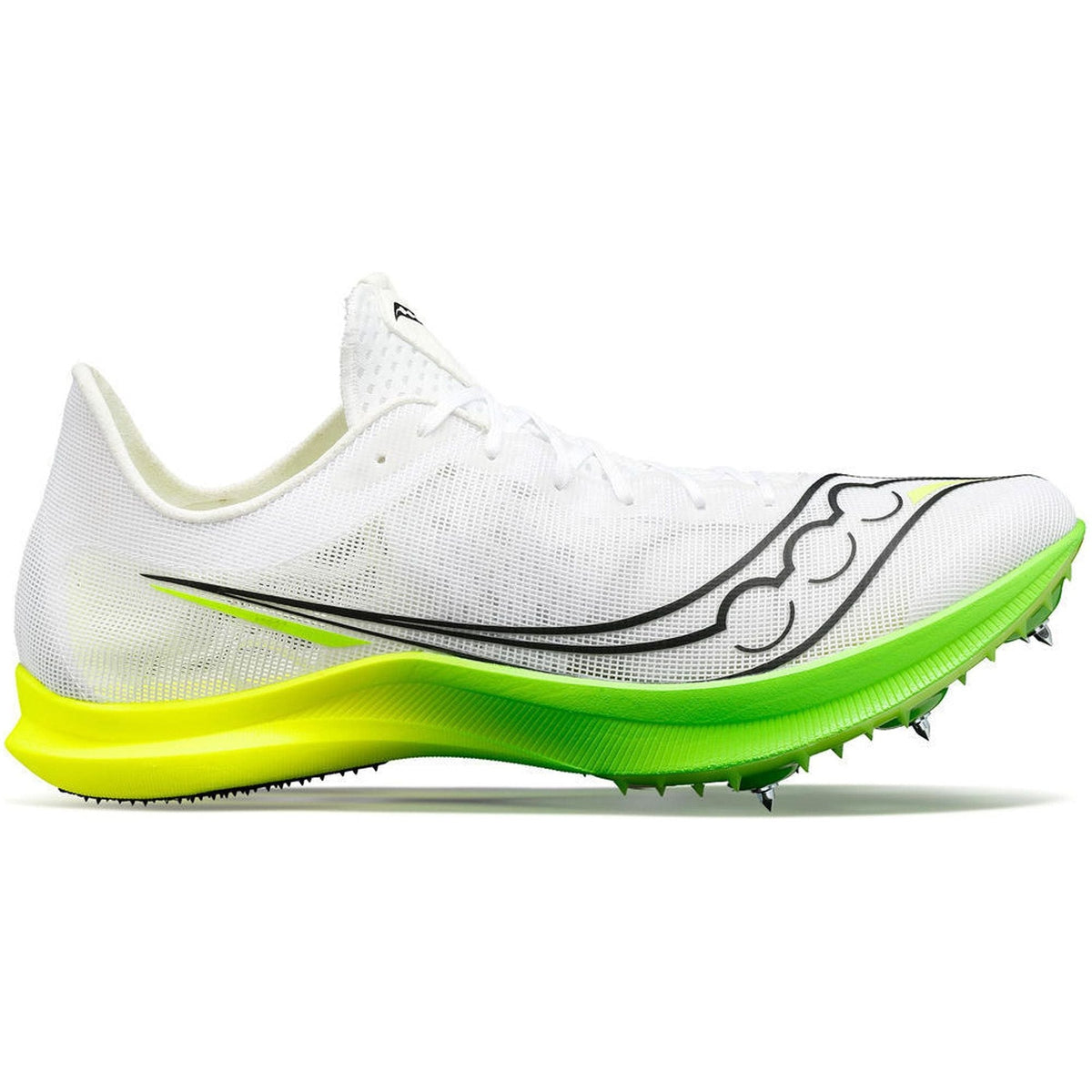 Saucony Endorphin Cheetah Men's Running Spikes - White - View 1