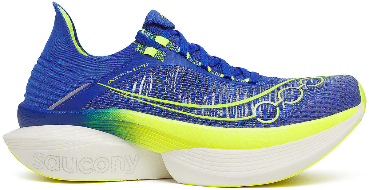 Saucony Endorphin Elite 2 Running Shoes - Blue - View 1