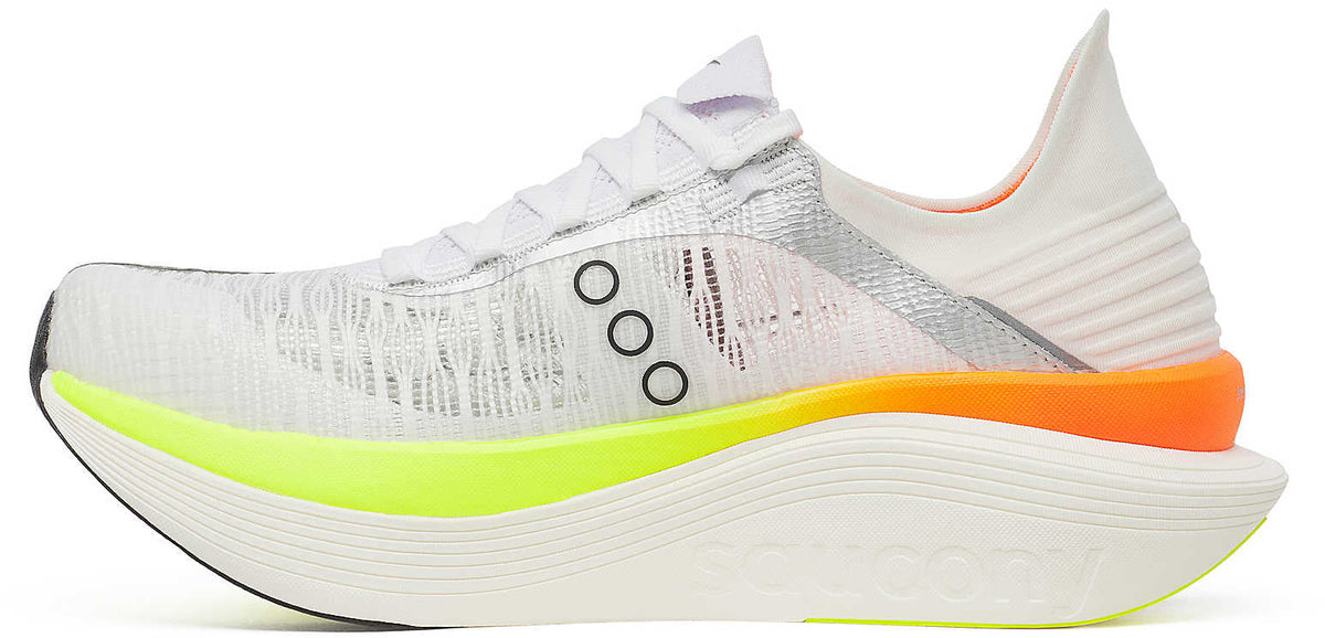 Saucony Endorphin Elite 2 Running Shoes - White - View 3
