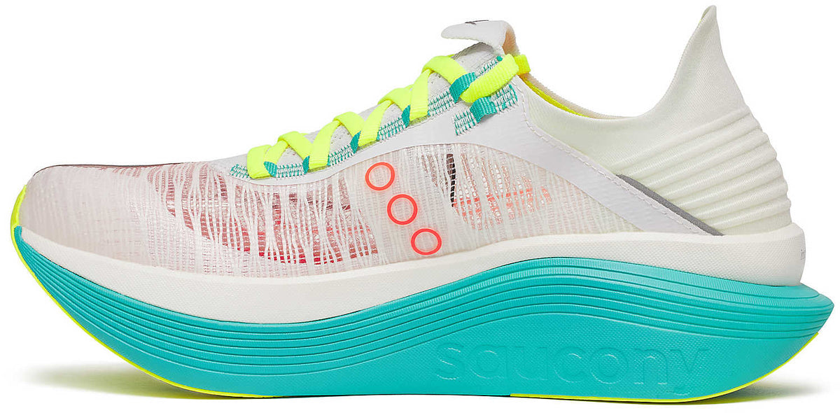 Saucony Endorphin Elite 2 Running Shoes - White - View 3