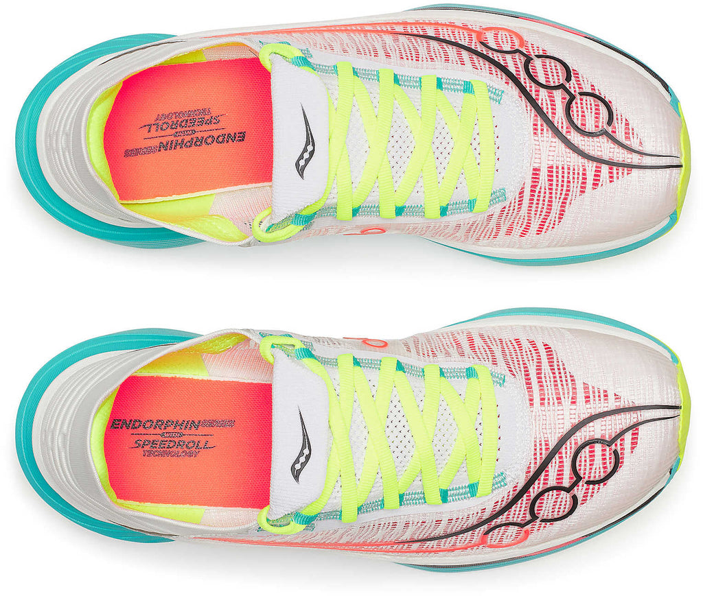 Saucony Endorphin Elite 2 Running Shoes - White - View 4