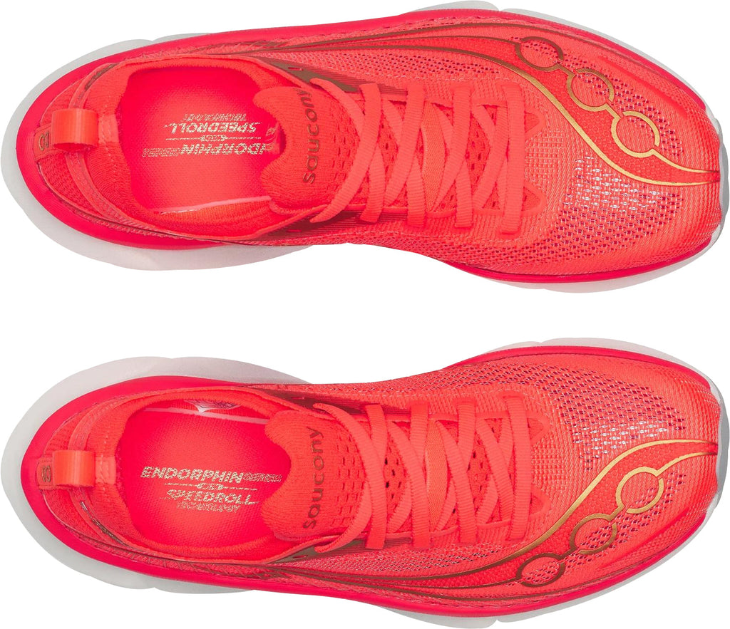 Saucony Endorphin Elite 3 Running Shoes - Red - View 4