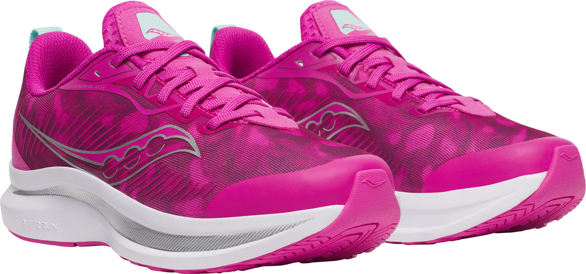 Saucony Endorphin KDZ Junior Running Shoes - Pink - View 2