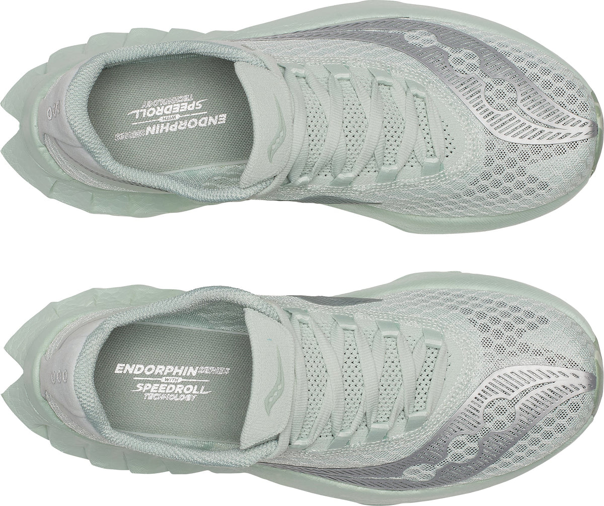 Saucony Endorphin Pro 4 Women's Running Shoes - Green - View 4