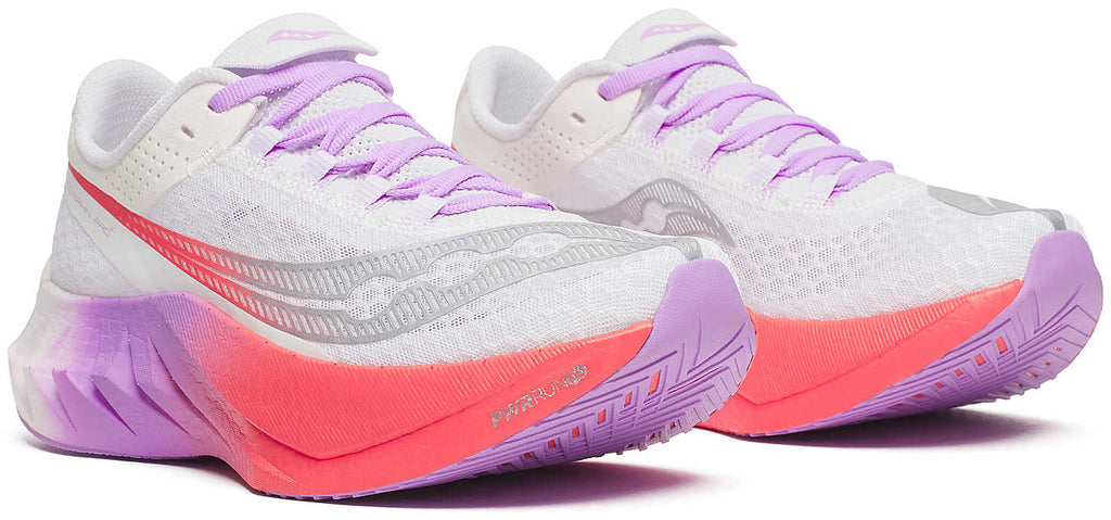 Saucony Endorphin Pro 4 Women's Running Shoes - White - View 6