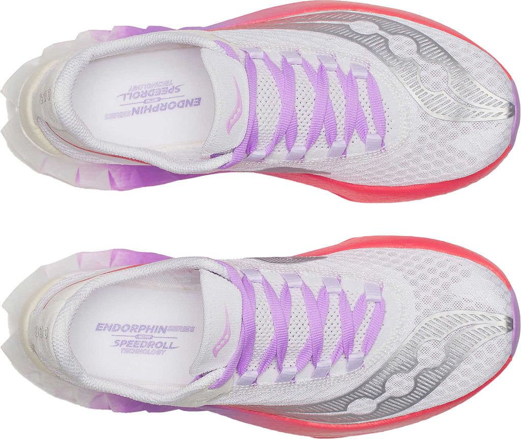 Saucony Endorphin Pro 4 Women's Running Shoes - White - View 4