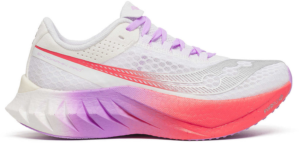 Saucony Endorphin Pro 4 Women's Running Shoes - White - View 1