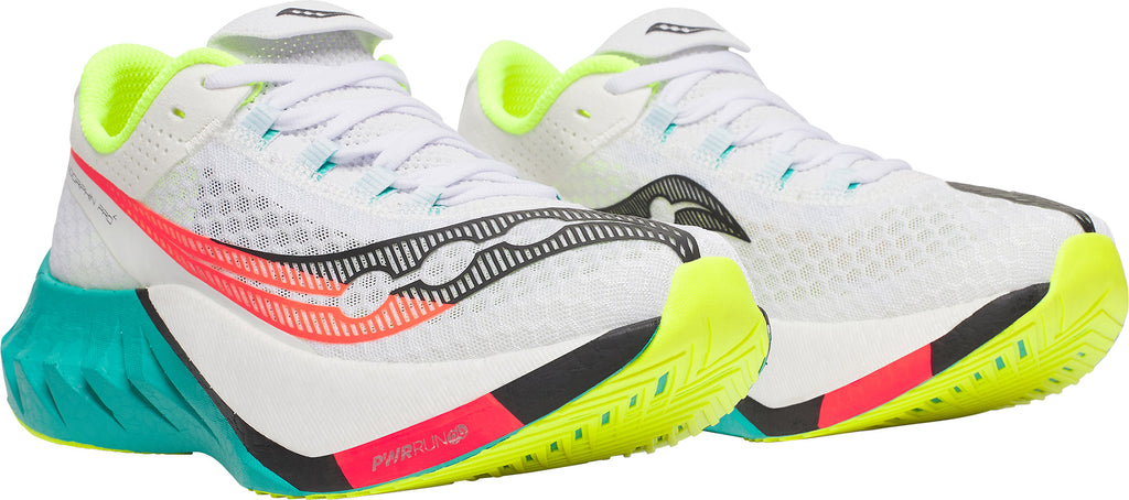 Saucony Endorphin Pro 4 Women's Running Shoes - White - View 6