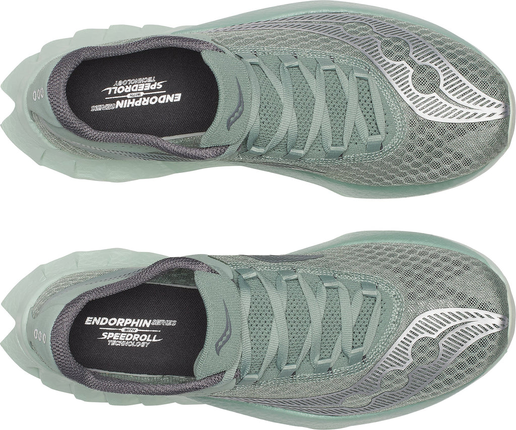 Saucony Endorphin Pro 4 Men's Running Shoes - Green - View 4