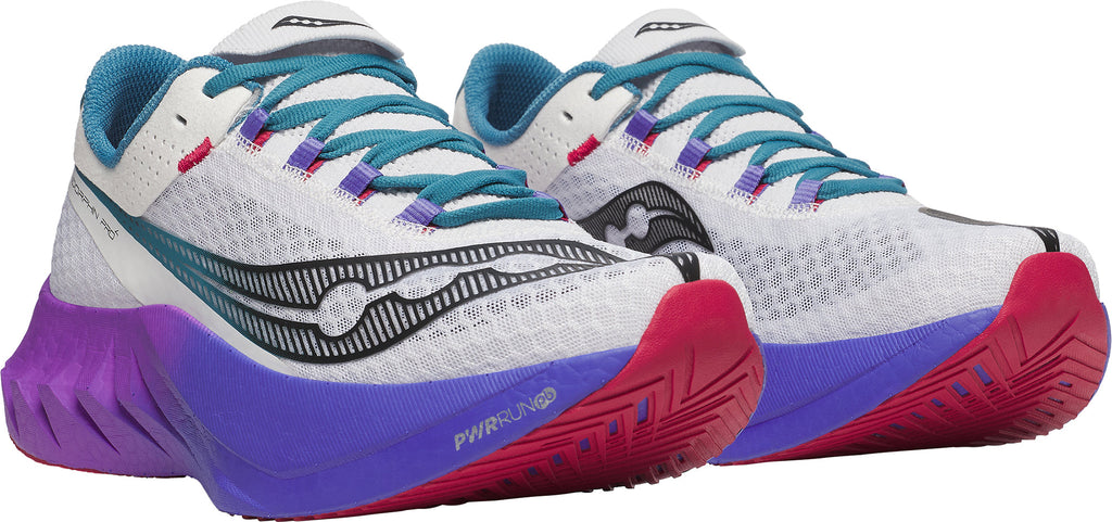 Saucony Endorphin Pro 4 Men's Running Shoes - White - View 6