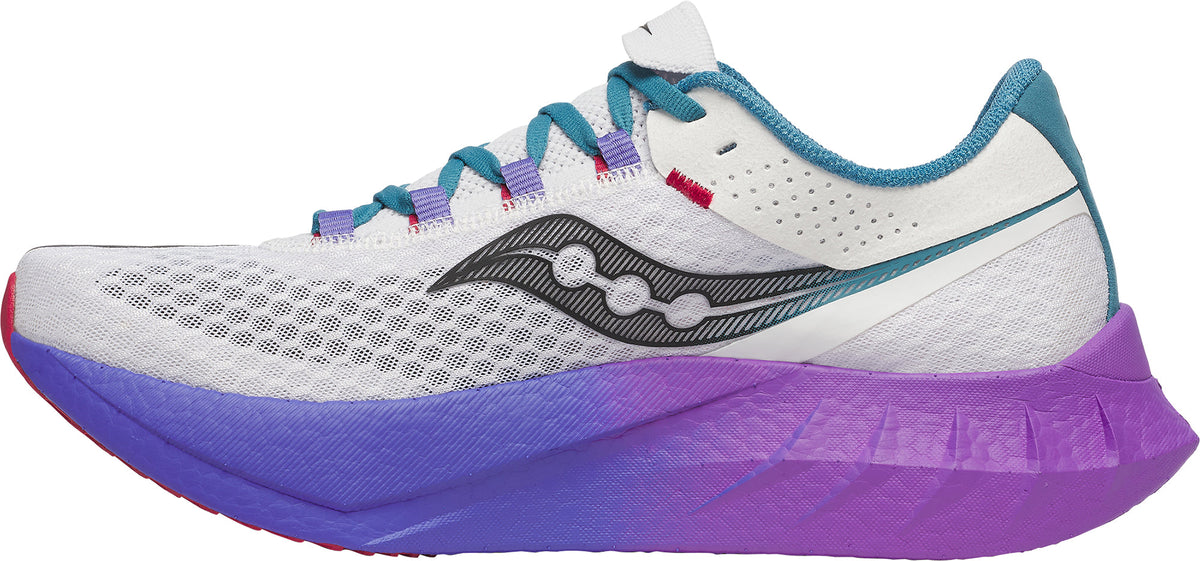 Saucony Endorphin Pro 4 Men's Running Shoes - White - View 3