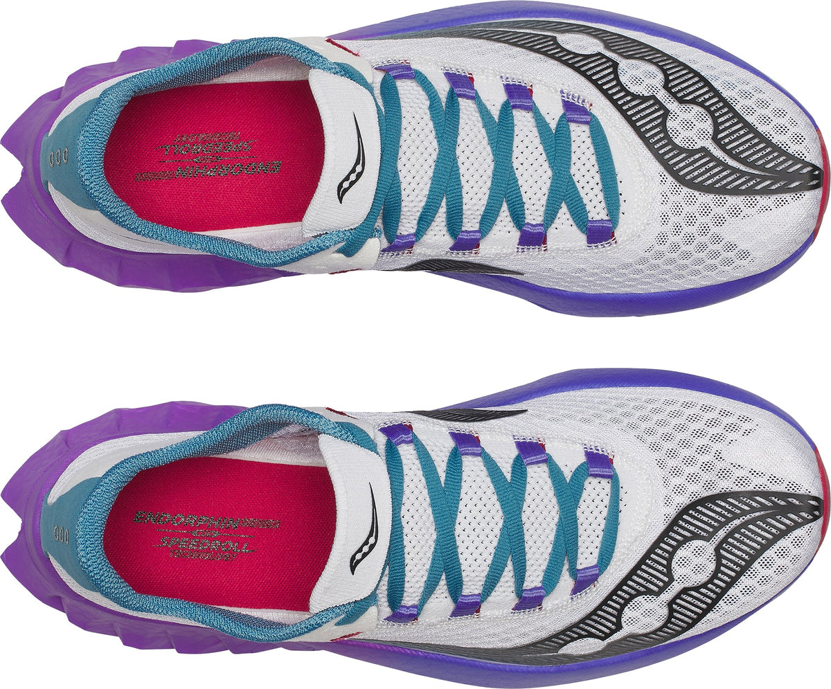Saucony Endorphin Pro 4 Men's Running Shoes - White - View 4