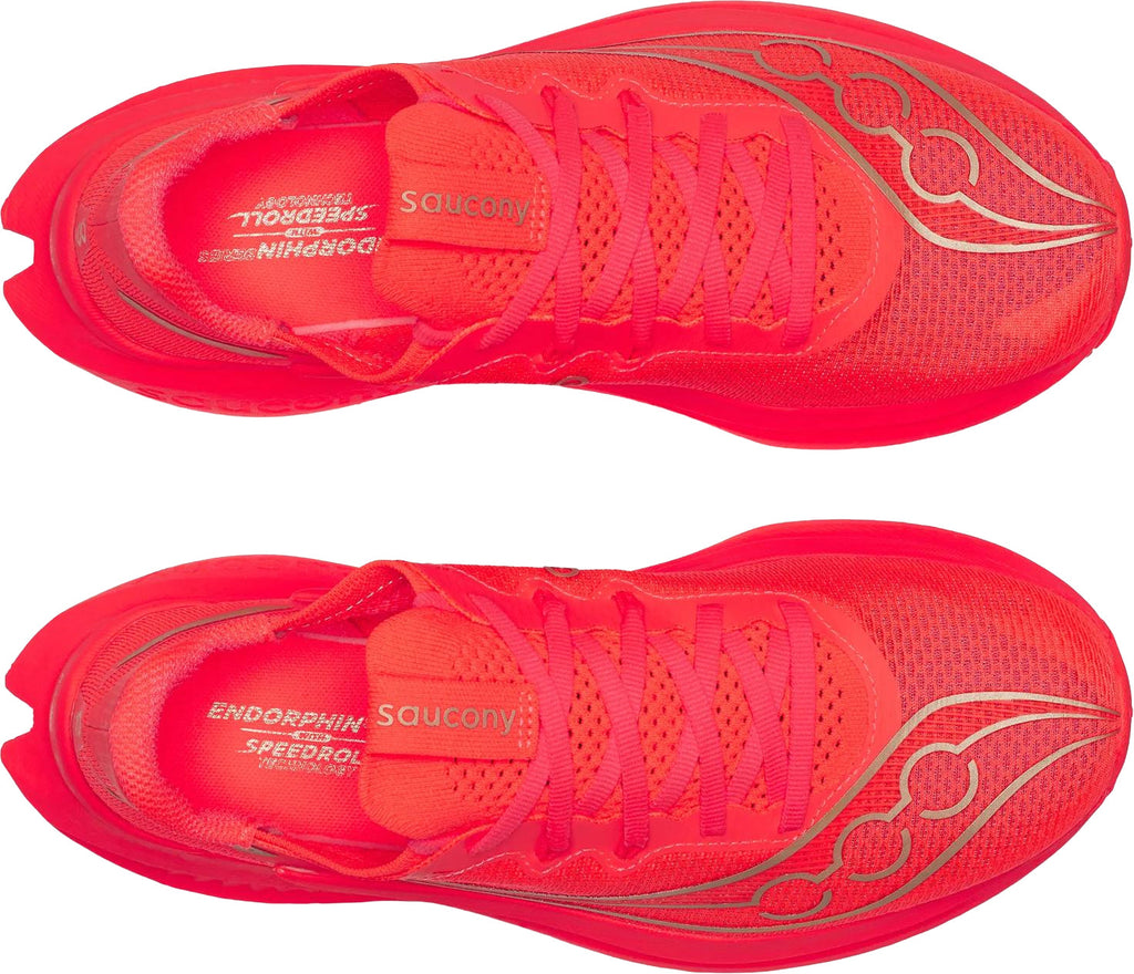 Saucony Endorphin Pro 5 Women's Running Shoes - Red - View 4