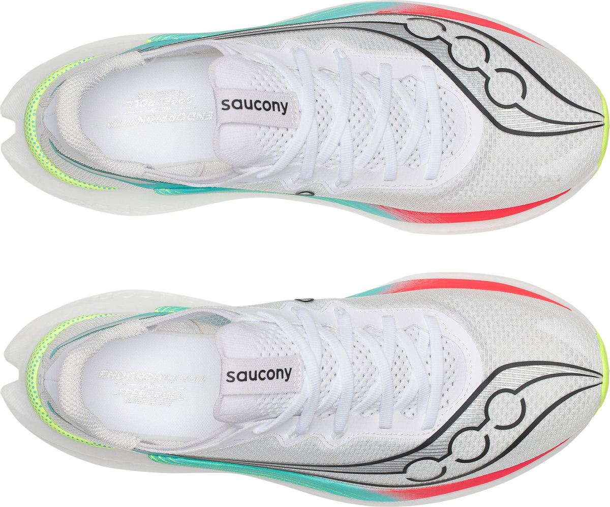 Saucony Endorphin Pro 5 Men's Running Shoes - White - View 4