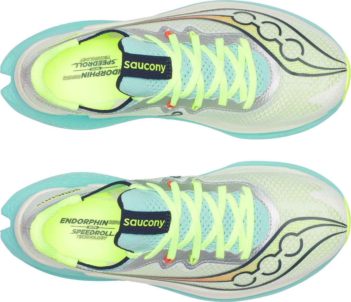 Saucony Endorphin Pro 5 Women's Running Shoes - White - View 4