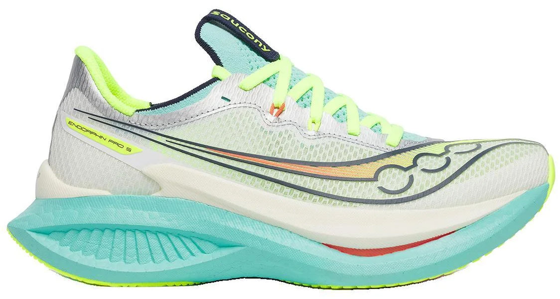 Saucony Endorphin Pro 5 Women's Running Shoes - White - View 1