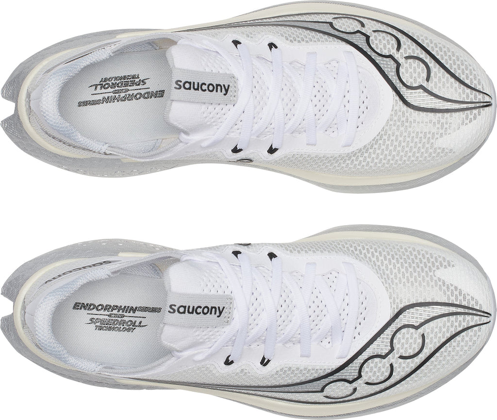 Saucony Endorphin Pro 5 Men's Running Shoes - White - View 5