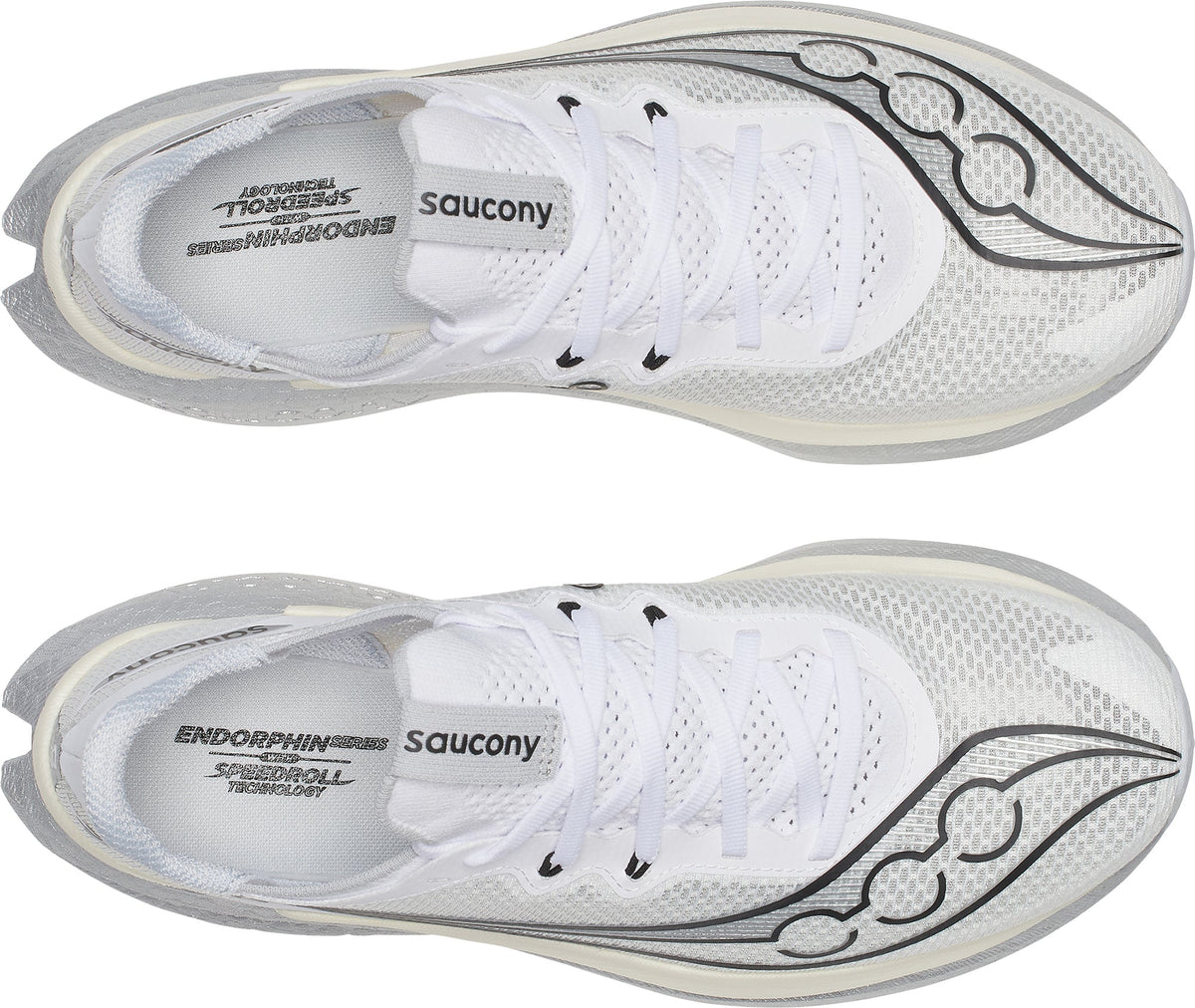 Saucony Endorphin Pro 5 Men's Running Shoes - White - View 5